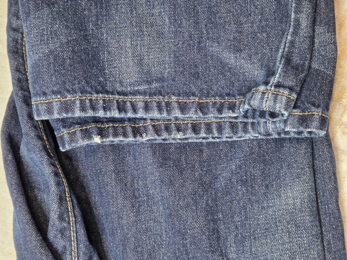 Polo Ralph Lauren Authentic Dungarees Jeans Mens 38x30 Blue