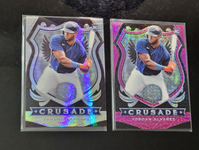 2020 Panini Chronicles Crusade hyper /299, purple mojo /75 Yordan Alvarez READ