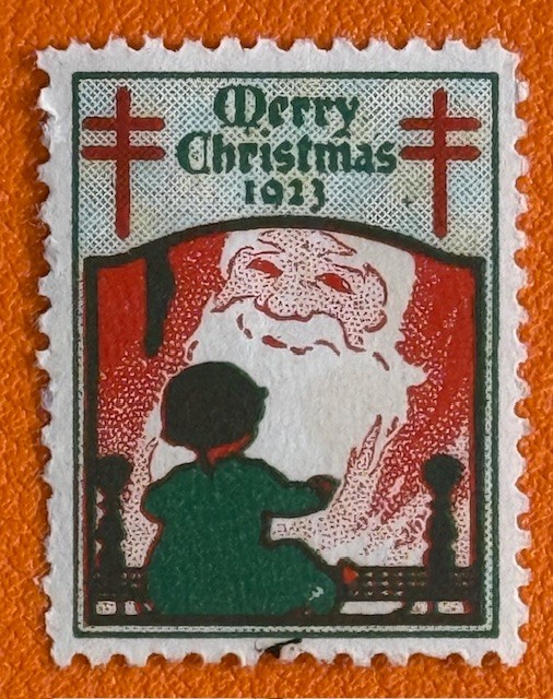 1923 USA  National Tuberculosis Association Christmas Seals  TB Cinderella MNHFG