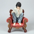Death Note 6in L Lawliet Squatting PVC Statue Collection Model Replica Toy Gift