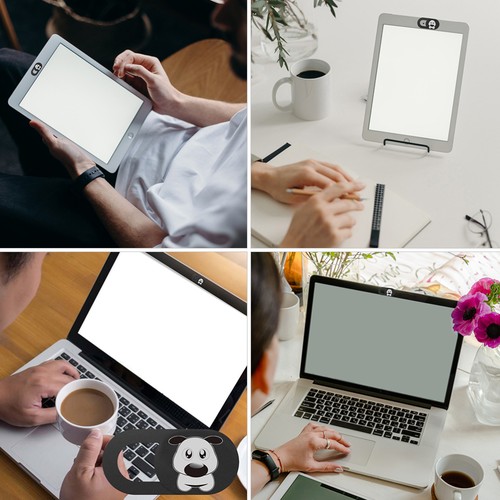 3pcs Webcam Cover Slide Webcam Privacy Cover Laptop Computer Camera Cover Slide - 第 5/12 張圖片