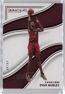 2022-23 Panini Immaculate Red 4/49 Evan Mobley #70 1u6