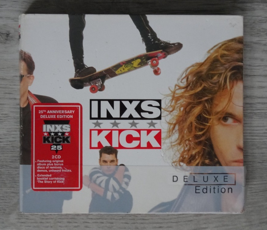 INXS Kick CD 25th Anniversary  Deluxe Edition 2 Disc Bonus tracks