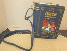 Bolso Bandolera Convertible Loungefly Alicia en el País de las Maravillas Libro Disney