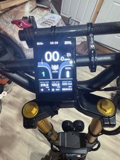 electric scooter Kaboo wolf GT and 500 miles lcolor gold and black