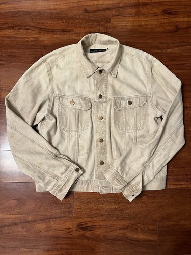 Ralph Lauren Black Label, Vintage Ralph Lauren Black Label Trucker Jacket Men’s XL Luxury Distressed