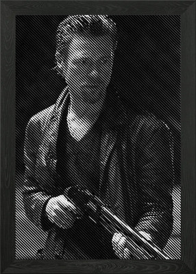 killing them softly gerahmtes Wandbild Poster Leinwanddruck Bild