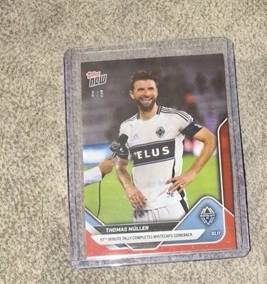 Topps NOW 4/5 Thomas Müller, Vancouver MLS #114