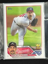2023 Topps Series 2 Atlanta Braves Complete Base Team Set 7 Cards Strider RC +