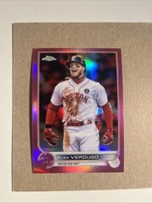 2022 Topps Chrome - Alex Verdugo #33 Pink Refractor