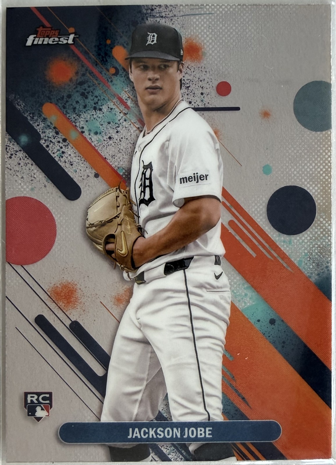 2025 Topps Baseball Finest Jackson Jobe Common #35 RC Detroit Tigers