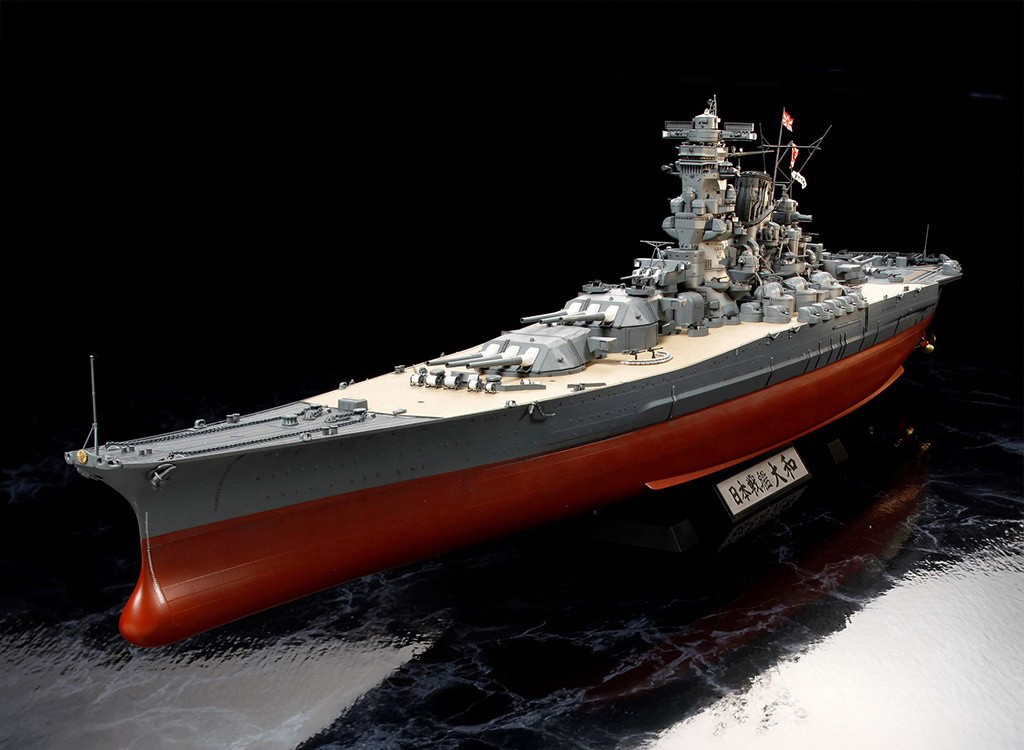 Tamiya 1:350 Japanese Battleship Yamato Plastic Model Kit