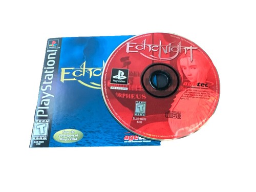 Echo Night (Sony PlayStation 1, 1999) PS1 Disc and Manual Only Tested Working