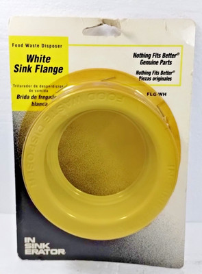 InSinkErator FLG-WH  White Disposal Flange