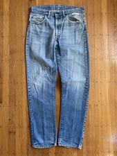 Vintage 70s Levi  s 505 Single Stitch Faded Made In USA 33x31 selvedge redline