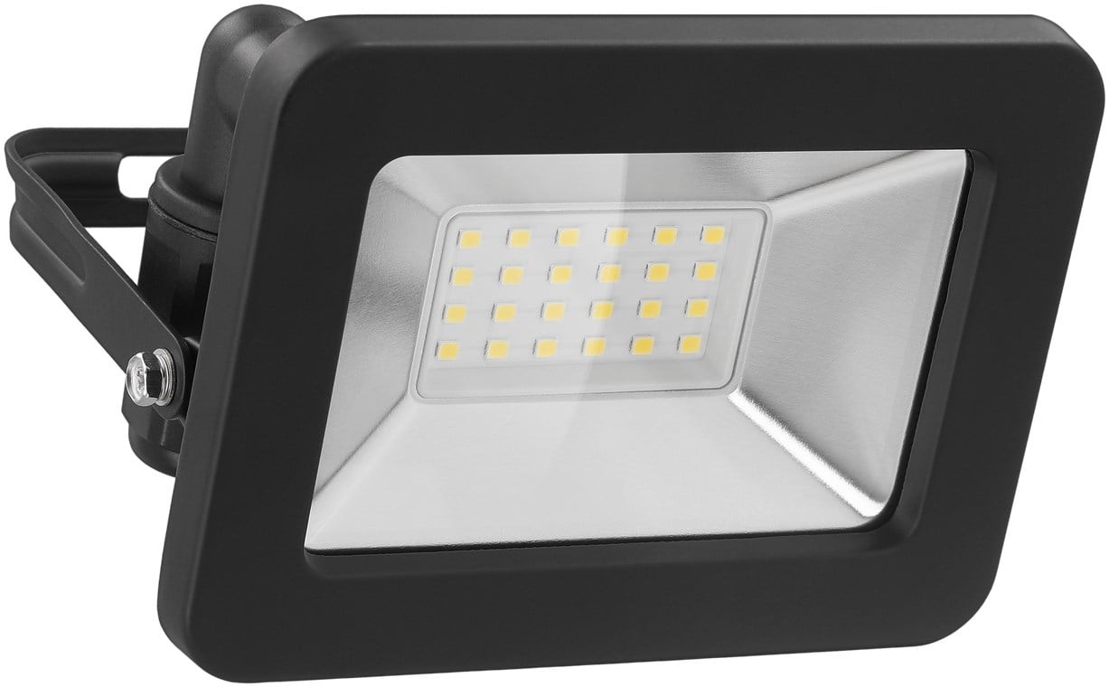 Illuminazione di Sicurezza Esterna: Faro LED Goobay 20W IP65 Nero