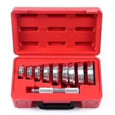 Set OF Seal Driver Master Tool Kit And Aluminum Wheel Bearing Race 10pcs