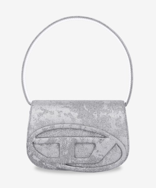 Diesel 1DR Shoulder Bag Silver