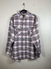 NWT BOCOMAL FR Shirt Men 2XL Flame Resistant Welding Plaid CAT 2 NFPA 2112 Grey