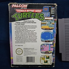 Teenage Mutant Hero Turtles For Nintendo NES Game + Boxed - No Ins - Tested
