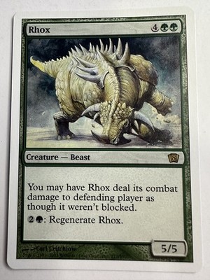 MTG Magic The Gathering Achte 8. Edition Rhox Rare LP