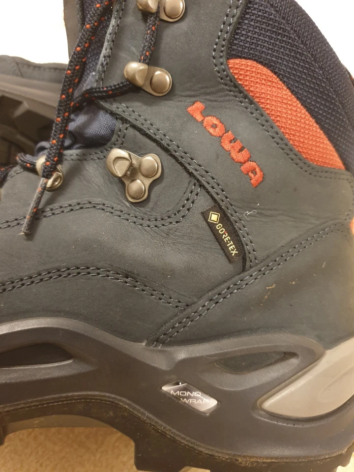 LOWA Wanderschuhe Gr. 42, RENEGADE, Damen, GTX MID Ws, Schuhe, GoteTex, MonoWrap - Bild 3 von 4