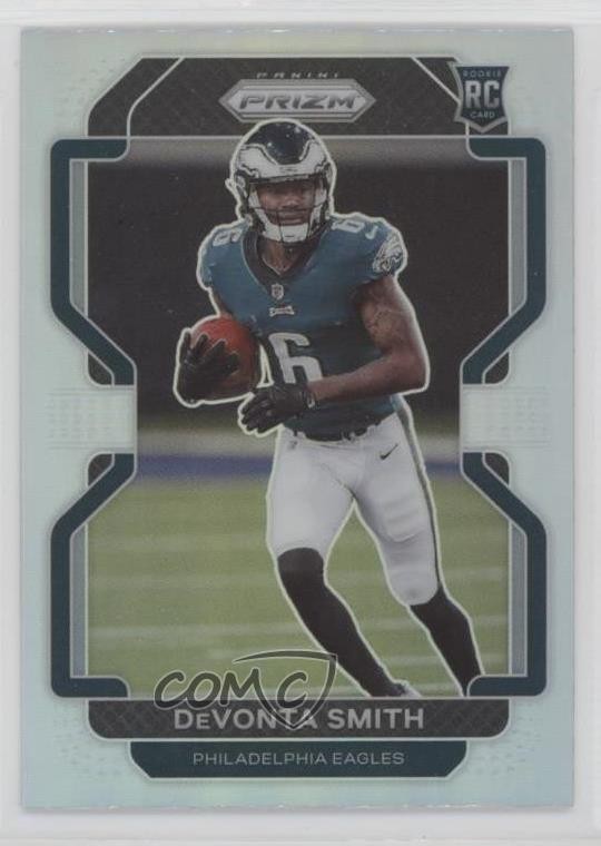 2021 Panini Prizm Rookie Variation Silver Prizm DeVonta Smith #V-335 1lk2