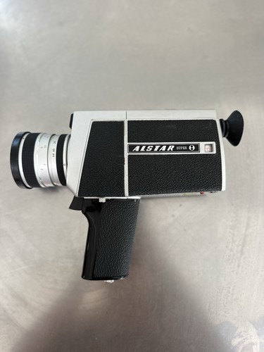 ALSTAR TITAN PZ-803 SUPER 8 CAMERA RECORDER + TITAN MOVIE LIGHT XR-1 ML2   USED
