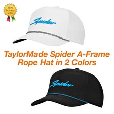 TaylorMade Spider A-Frame Rope Hat, Golf Cap 2026 in 2 Colors 🔸Tracking🔸