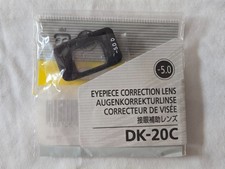Original Nikon DK-20C -5.0 Diopter Lens for D600 D5600 D300 D200 D7500 D90 More