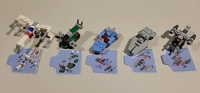 Lego Star Wars Advent Calendar 2021 - Lot of 5 Vehicles