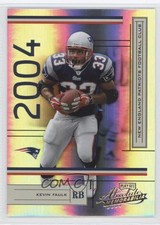 2004 Playoff Absolute Memorabilia 612/1150 Kevin Faulk #81 0a1