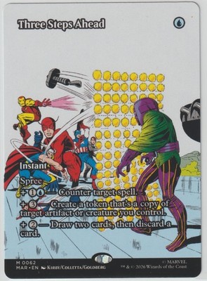 MTG - Marvel Super Heroes/Bonus Sheet - Three Steps Ahead *Borderless*