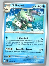 Golisopod Chaos Rising Pokémon TCG