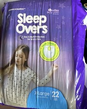 Cuties Sleep Overs X-Large Youth Unisex Disposable Diapers 22 Count