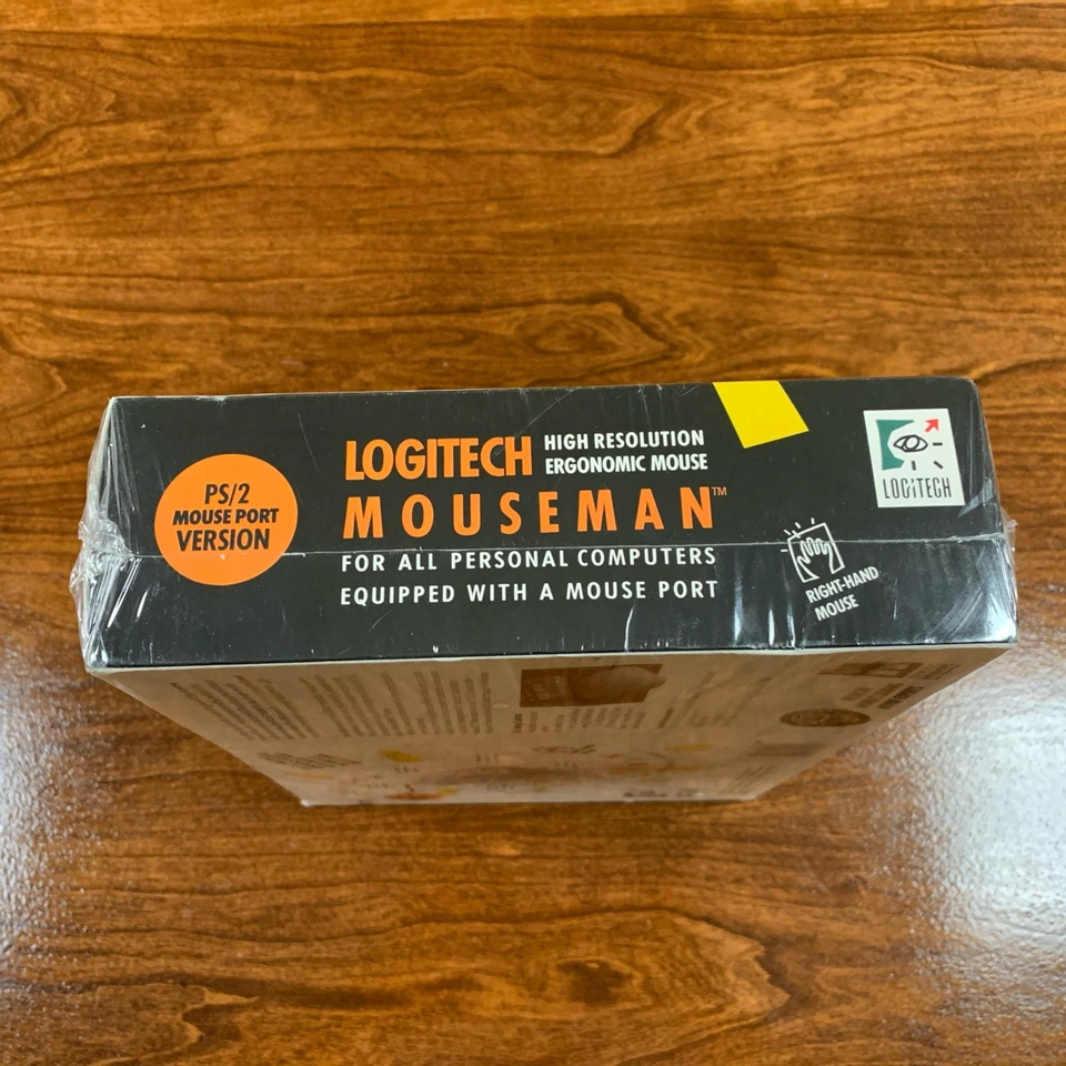 Logitech Mouseman PS/2 Right Hand Mouse Vintage New Sealed NIB - Image 3 of 4