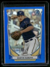 2014 Bowman Draft #CDP125 Dustin DeMuth Chrome Blue Refractors #/399