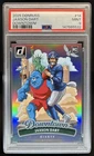 2025 Panini Donruss Jaxson Dart Downtown! SP RC Rookie #14 Giants PSA 9