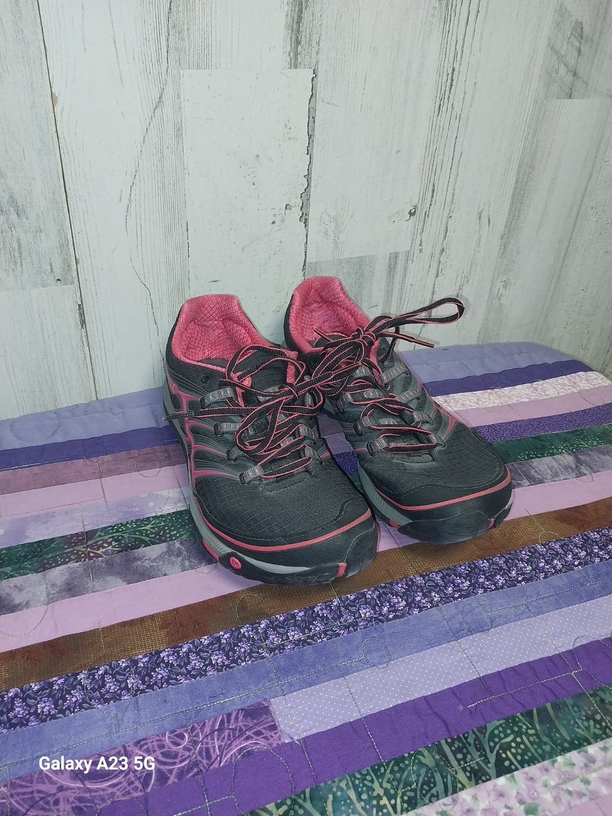 Scarpe da ginnastica Merrell All Out Rush trail running rosa paradiso da donna taglia 9 5