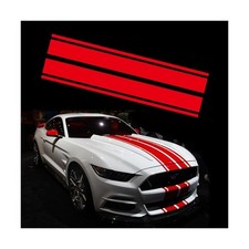 Car Hood Stripe Sticker Universal Auto Racing Stripes Body Side Decal Vinyl S...