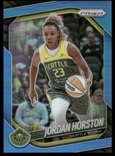 2025 Panini Prizm WNBA Prizms Carolina Blue #37 Jordan Horston /125 - BSK