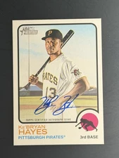 2022 Topps Heritage High Number Ke’Bryan Hayes Real One Auto
