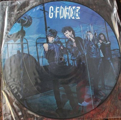 G-Force (Gary Moore) - same - Picture-Disc 12'' LP UK 1980 Sammlerstück!