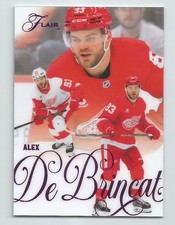 2025-26 Flair Purple Variation ALEX DeBRINCAT Card #43 #'d 184/199 Red Wings