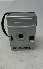 Bell And Howell Silver Black 24mm Lens Focus Free Film Camera In Case Not Tested