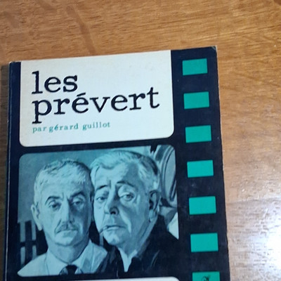 Les Prévert Par Gerard Guillot Cinema D'Aujourd'Hui #47 Seghers 1966 French PB