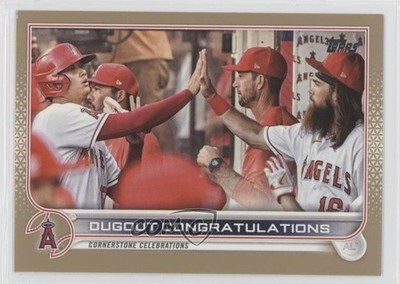 2022 Series 2 Checklist Gold 166/2022 Shohei Ohtani Brandon Marsh Rookie RC 2u3