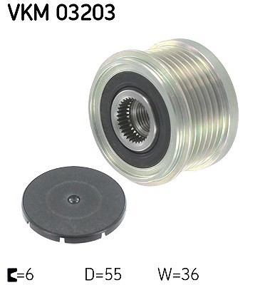 SKF Generatorfreilauf U.A. FüR CitroËN, Fiat, Iveco, Peugeot-image