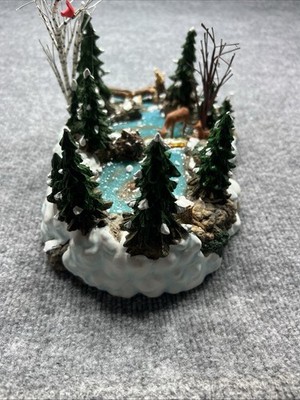 Village Dept 56 Mill Creek Pond #52651 Retired Christmas Town Display 