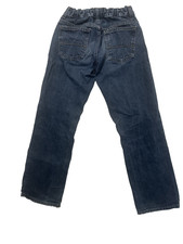 Arizona Blue Denim Jeans Size 14 Adjustable Elastic Kids 100 Cotton Relaxed Fit